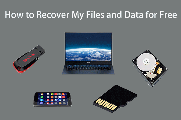 recover deleted/lost files free from any storage device