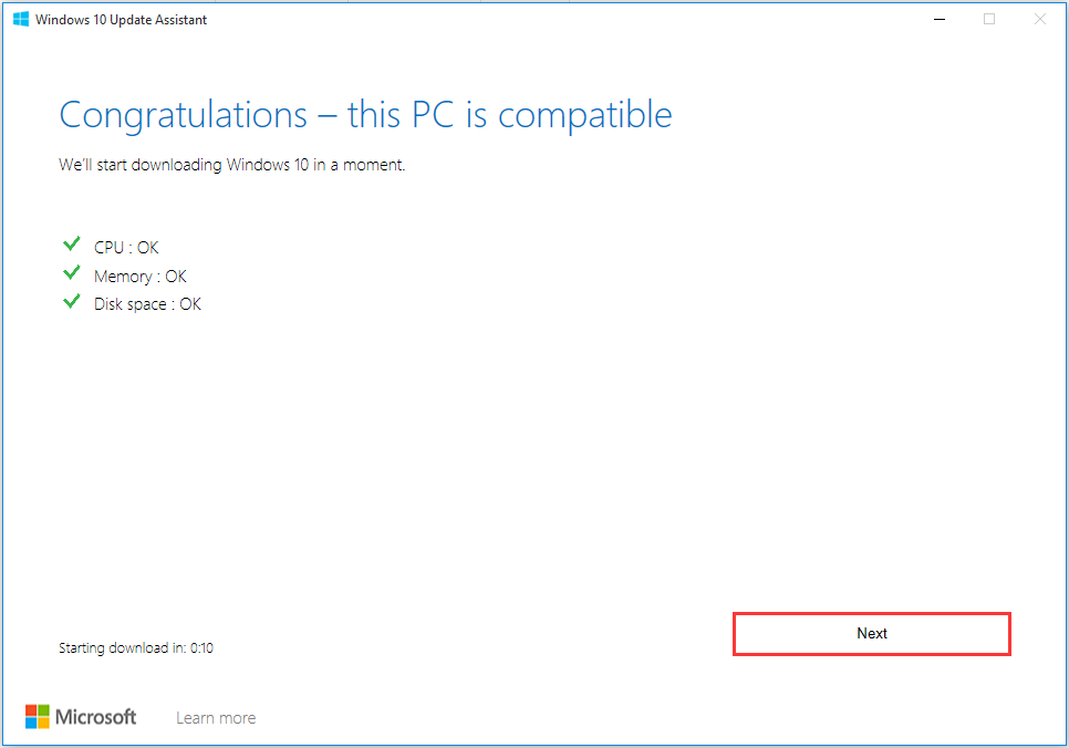 All of your files will be safe and right where you left them during the whole upgrade process. And you can choose when to start your update. Also, if you don’t like it, you can go back to the previous version of Windows 10 anytime.