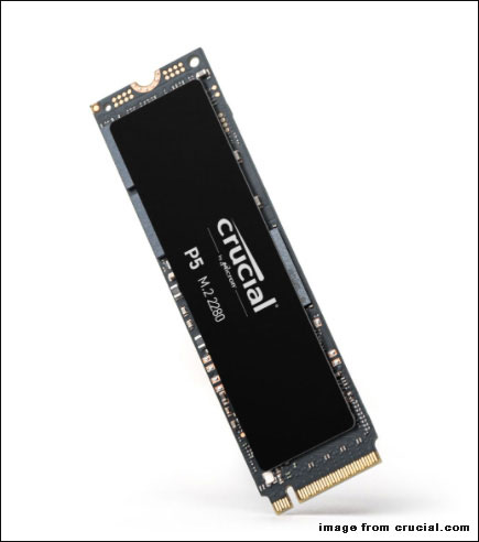 Crucial P5 SSD