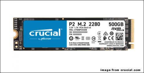 Crucial P2 SSD