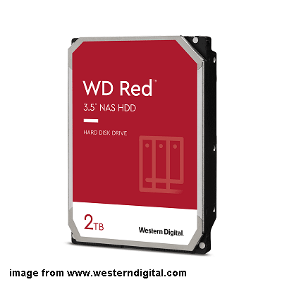 WD Red hard drive