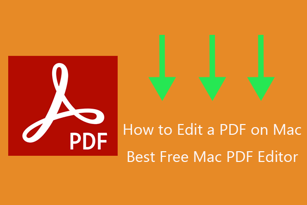 how to edit a PDF on Mac