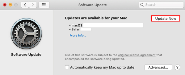 Software Update