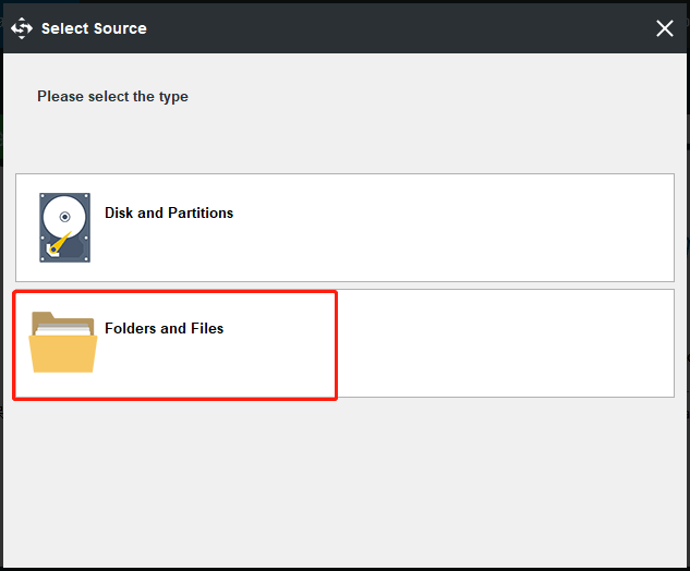 back up files with MiniTool ShadowMaker