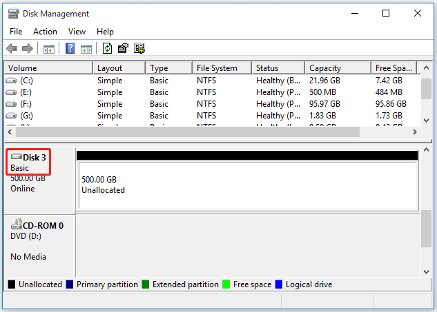 convert dynamic disk to basic using Disk Management