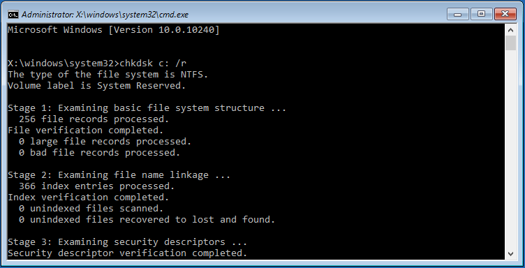 check hard drive