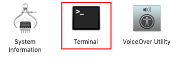 Open Terminal from Finder