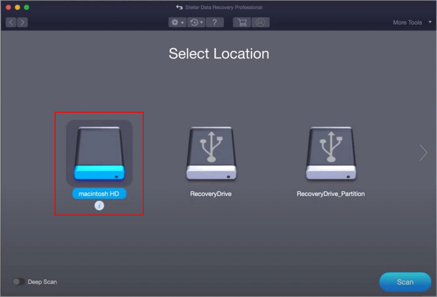 Select Location