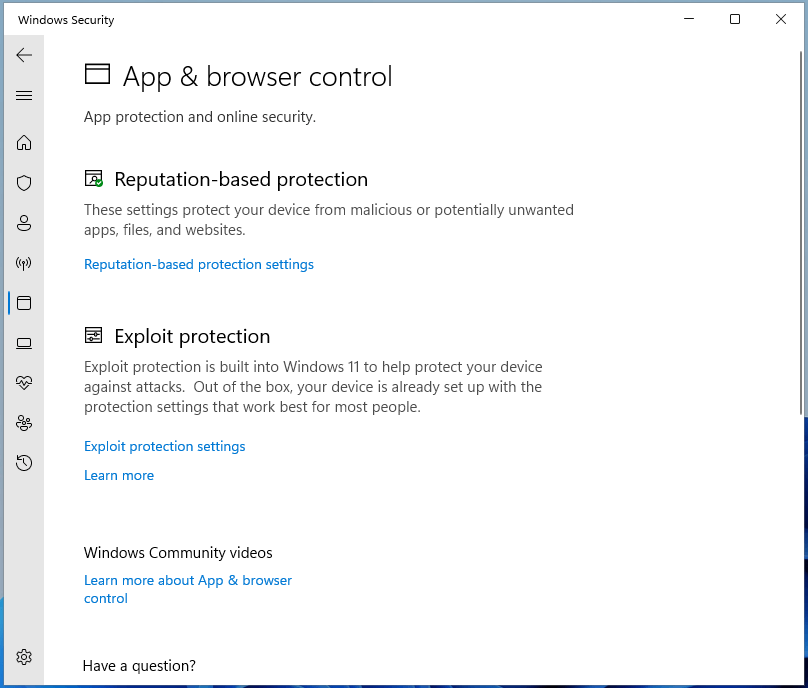 Windows 11 app & browser control