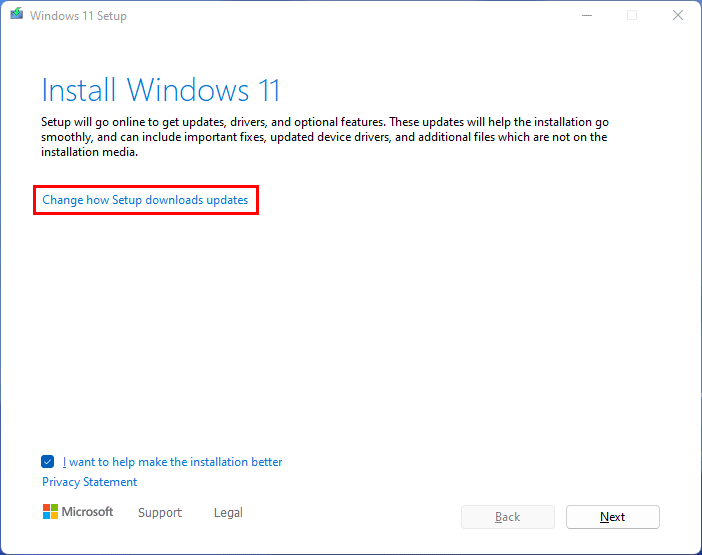 Install Windows 11