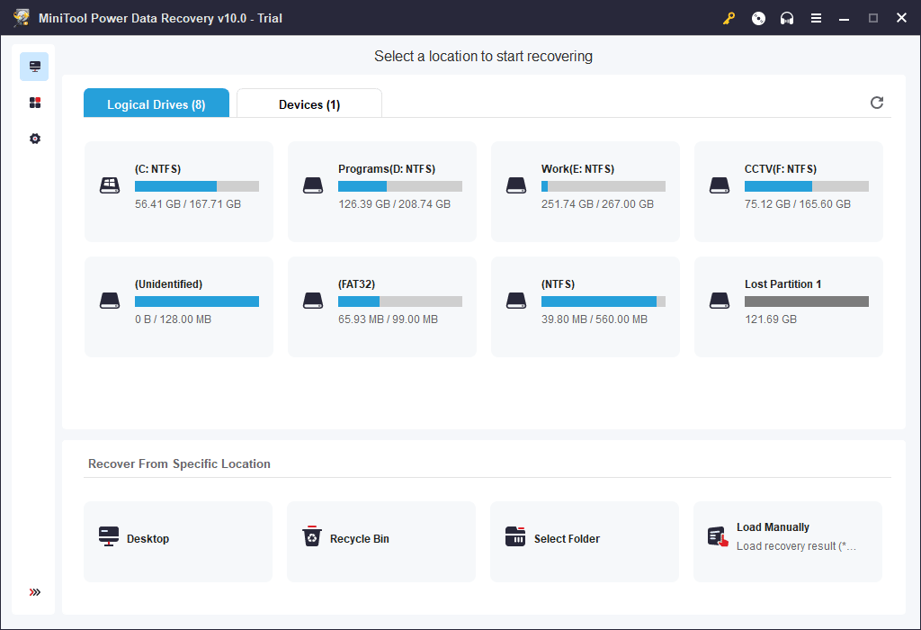 MiniTool Power data Recovery