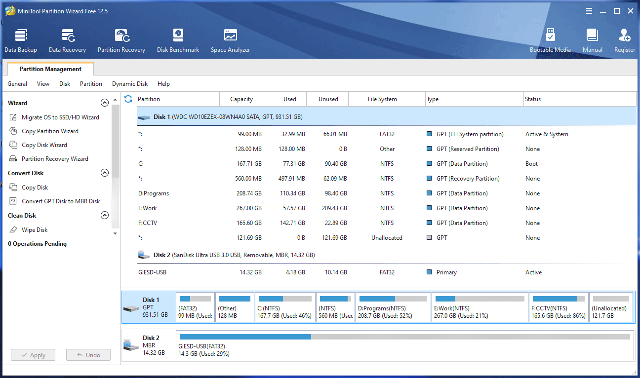 MiniTool Partition Wizard