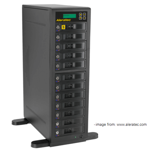 Aleratec hard drive duplicator