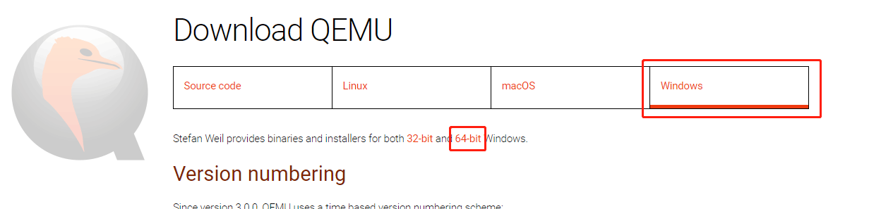 download QEMU Windows