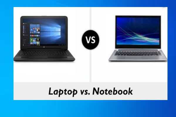 laptop vs notebook