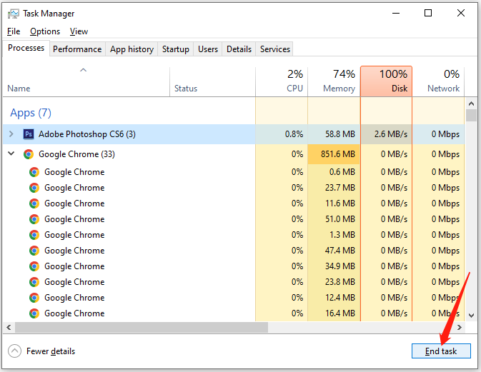 close background process