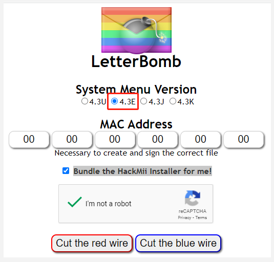 exploit Wii using LetterBomb