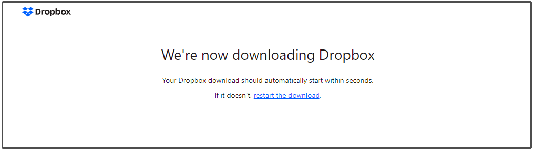update Dropbox manually