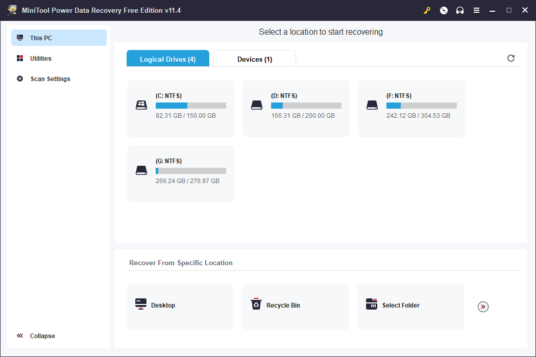 MiniTool Power Data Recovery