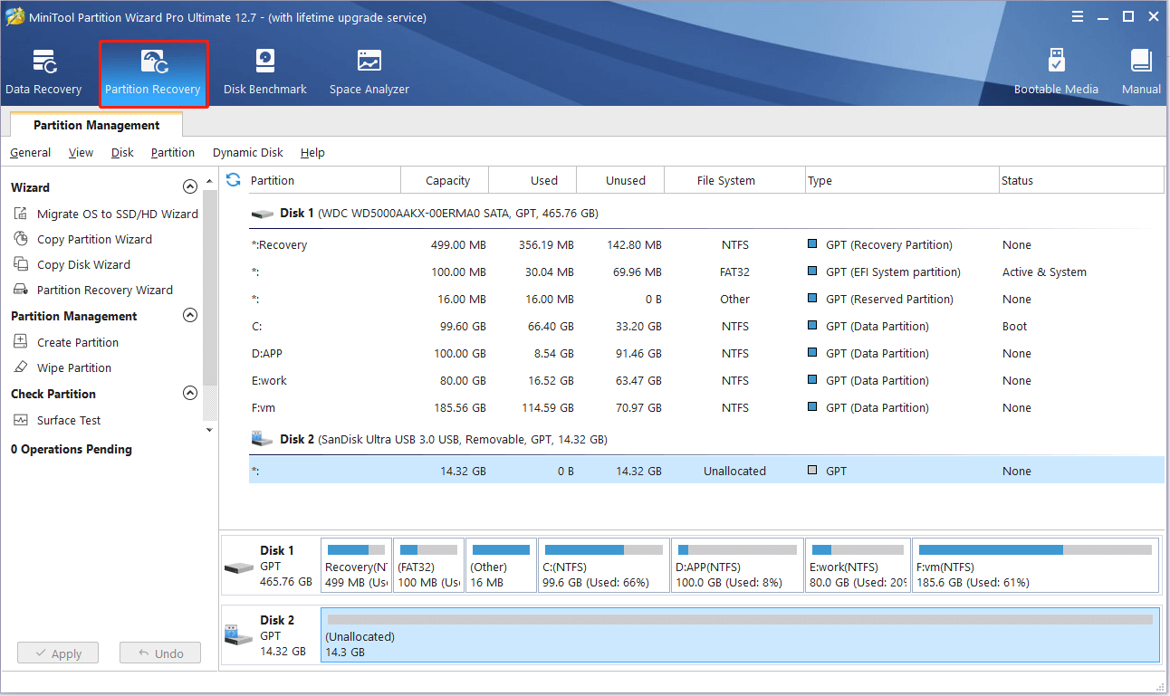 select Partition Recovery