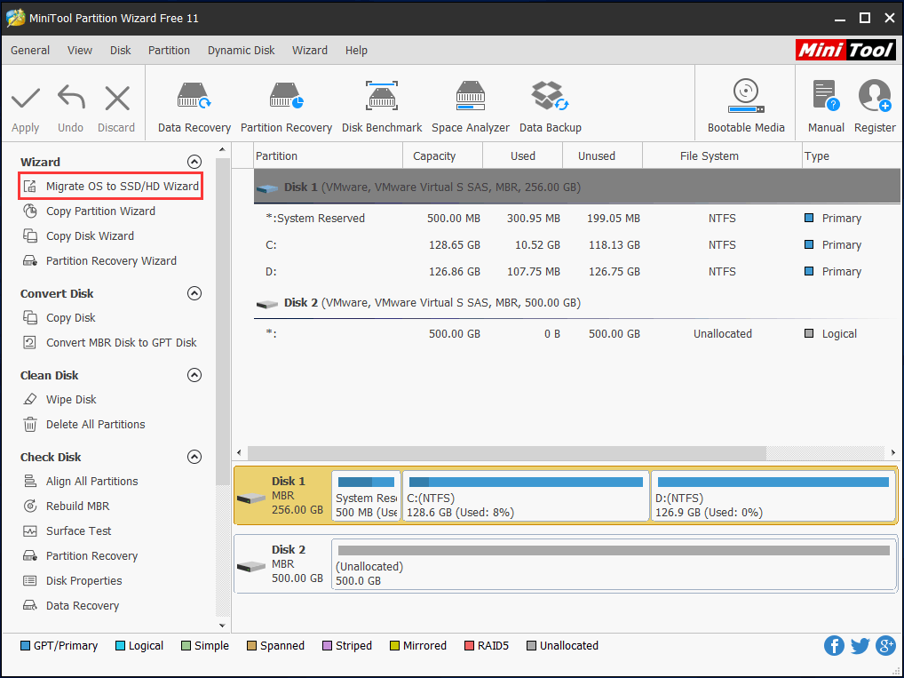 migrar Windows 10 a un nuevo disco duro o SSD