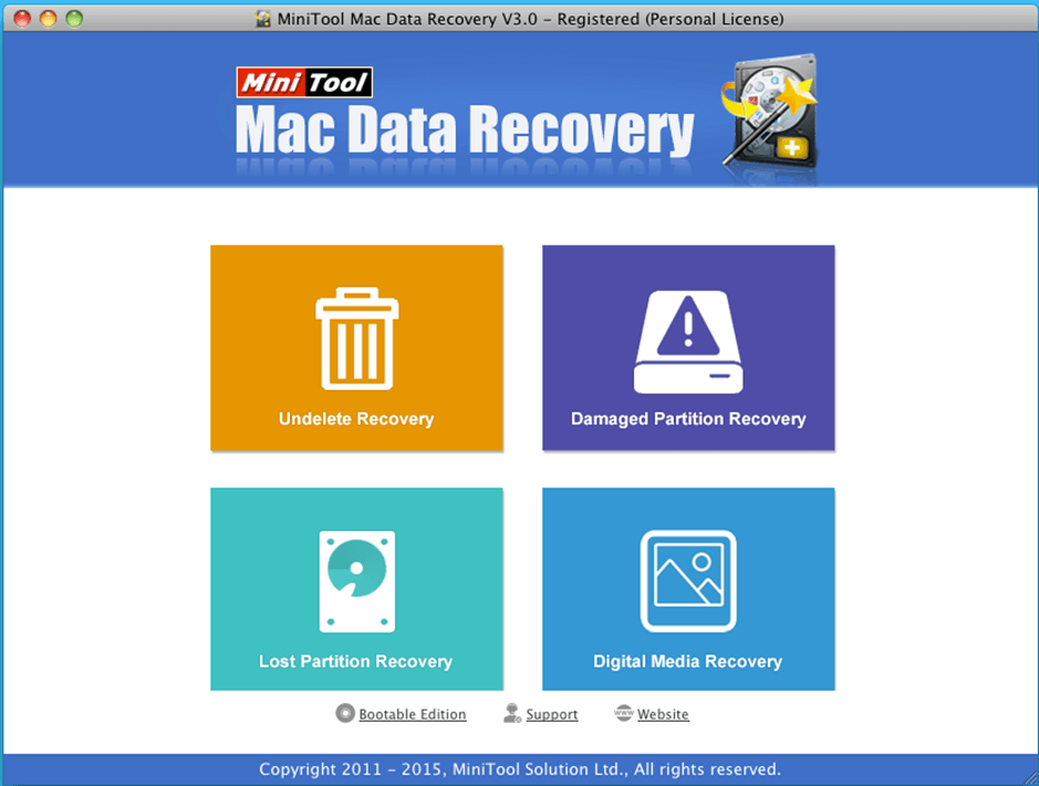 Recuperación de datos de Mac