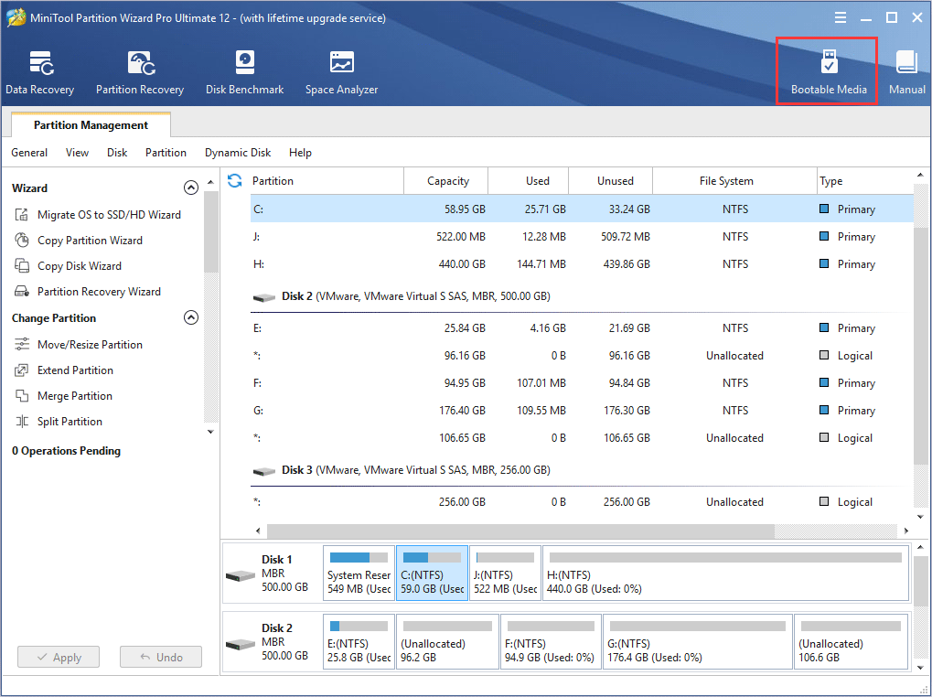 haga clic en Dispositivo de arranque