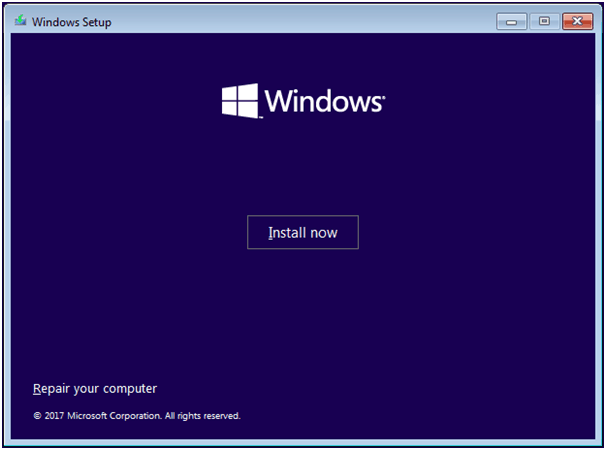 rreinstalar Windows 10