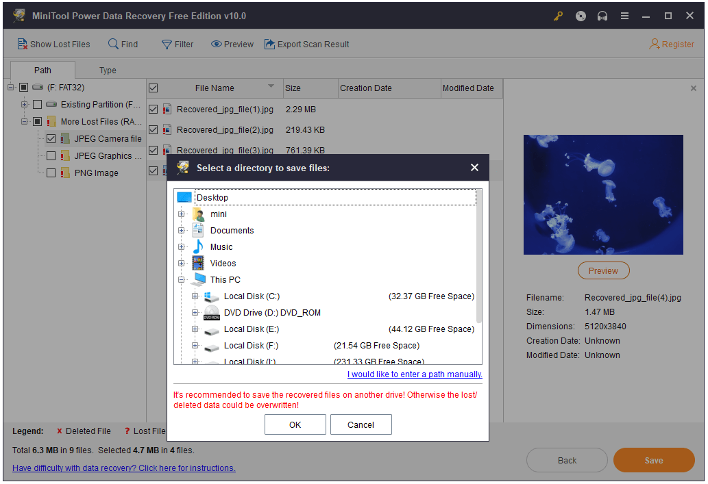 recuperar datos de forma gratuita con la herramienta de recuperación de datos en línea