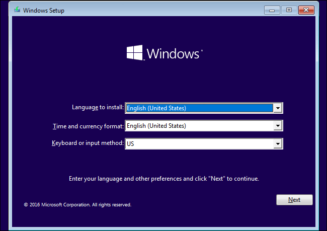 instalar Windows 10