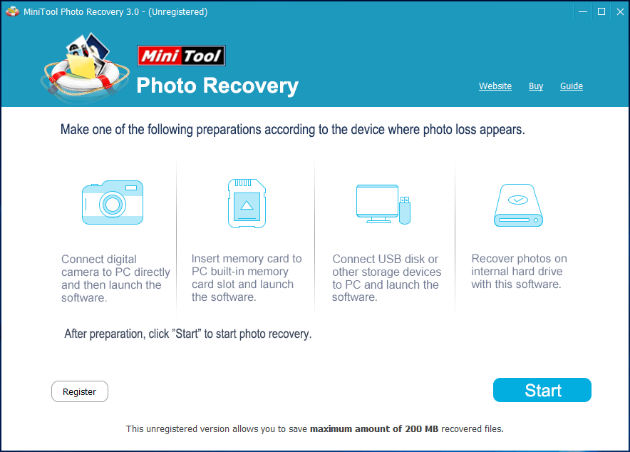 MiniTool RPhoto Recovery