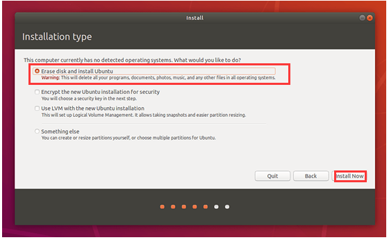 Borrar disco e instalar Ubuntu