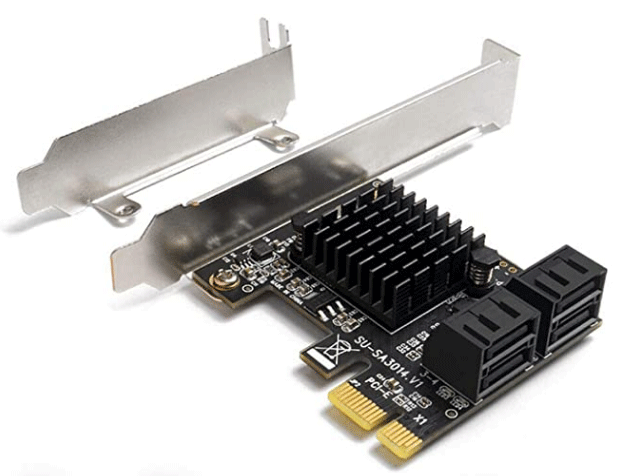 Adaptador PCIe a SATA