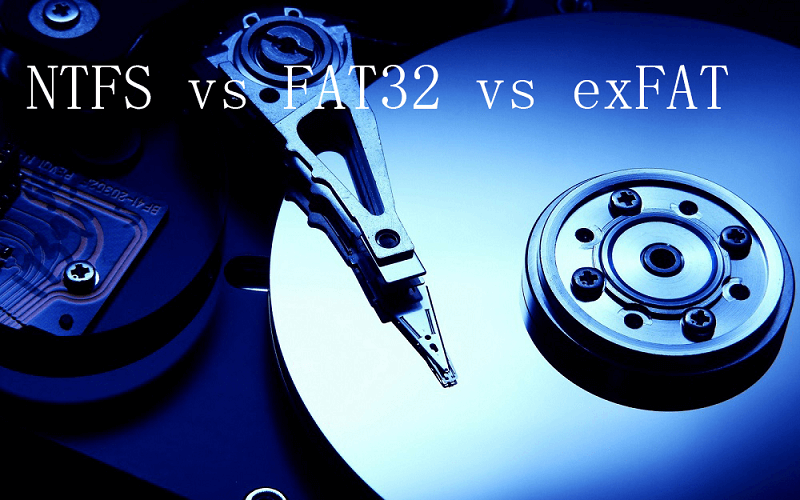 NTFS vs FAT32 vs exFAT