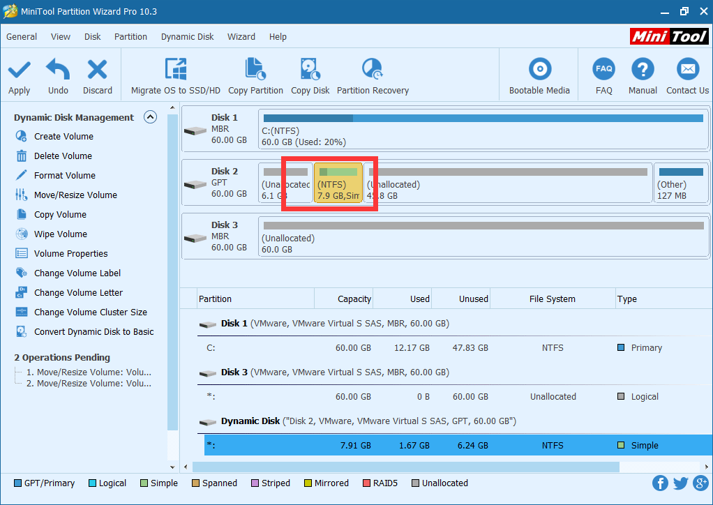 réduire le volume dynamique 2