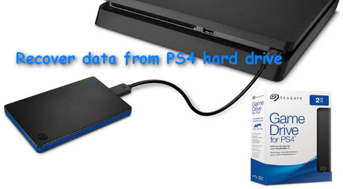 récupérer les données du disque dur PS4