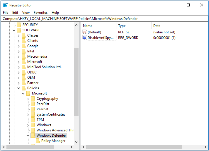 navigate to the specific folder