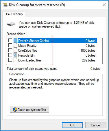 Disk Cleanup