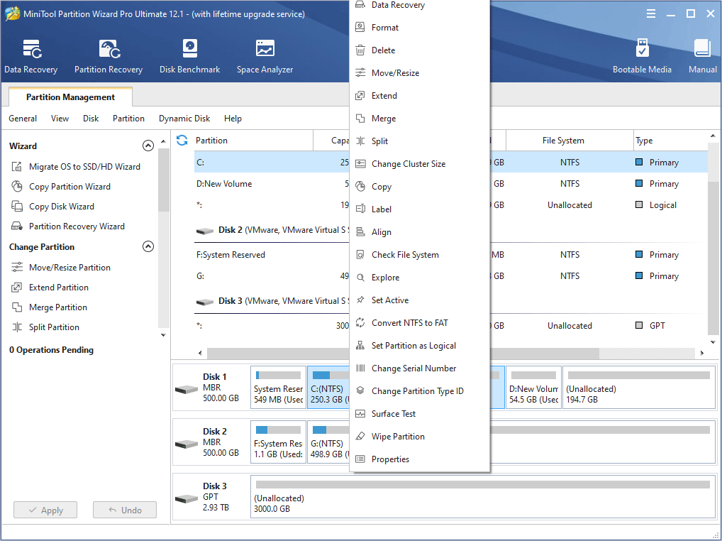 MiniTool Partition Wizard