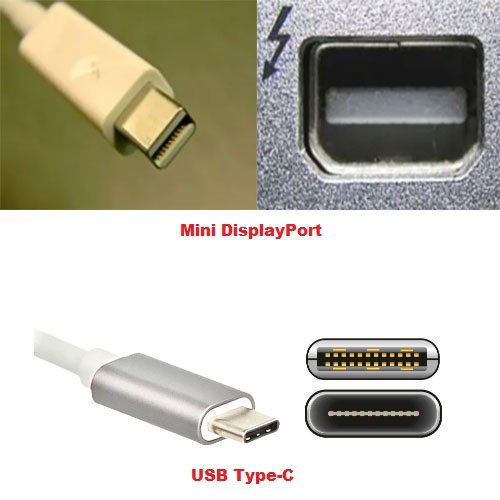 Mini DisplayPort et USB Type-C