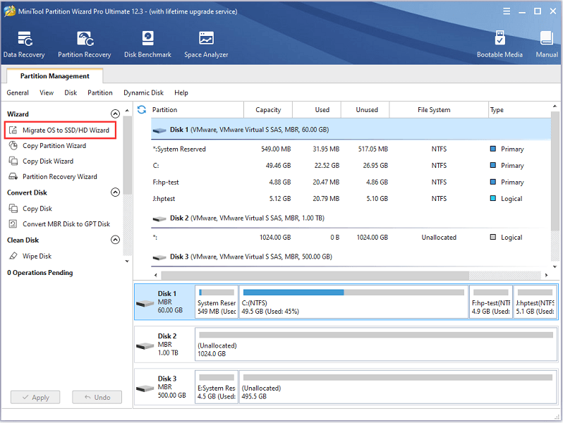 Migrer l'OS vers SSD/HD