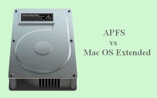 APFS contre Mac OS étendu