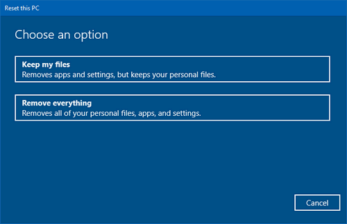  Choisis une option