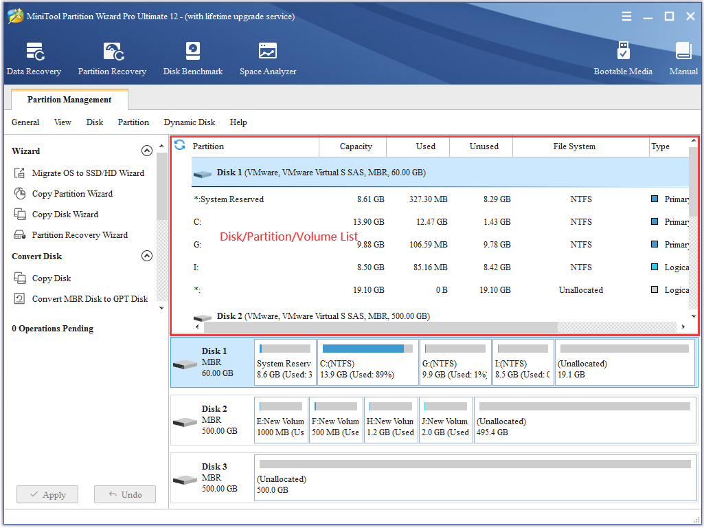 disk partition