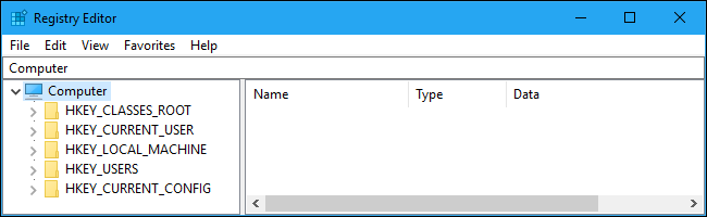 Registry Editor