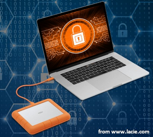 Seagate LaCie protable hard drive