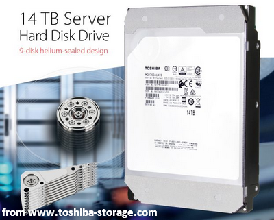 industry-leading 14TB HDD capacity