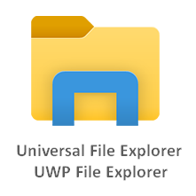 Win10 1809 universal File Explorer