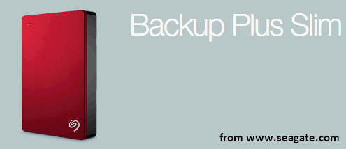 Seagate Backup Plus Slim 