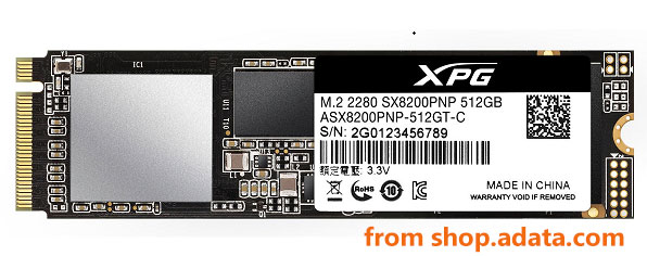 ADATA XPG XS8200 ProM.2 2280 SSD